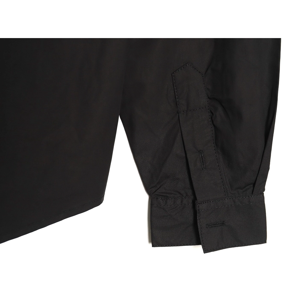 Loewe chest pocket embroidered lapel shirt TSK1,Cheap Replica Reps Loewe