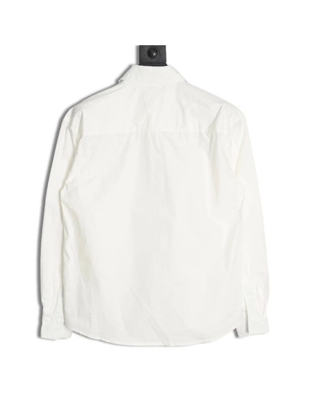 Loewe chest pocket embroidered lapel shirt,Cheap Replica Reps Loewe