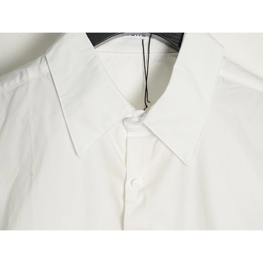 Loewe chest pocket embroidered lapel shirt,Cheap Replica Reps Loewe