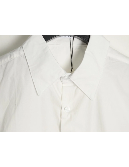 Loewe chest pocket embroidered lapel shirt,Cheap Replica Reps Loewe