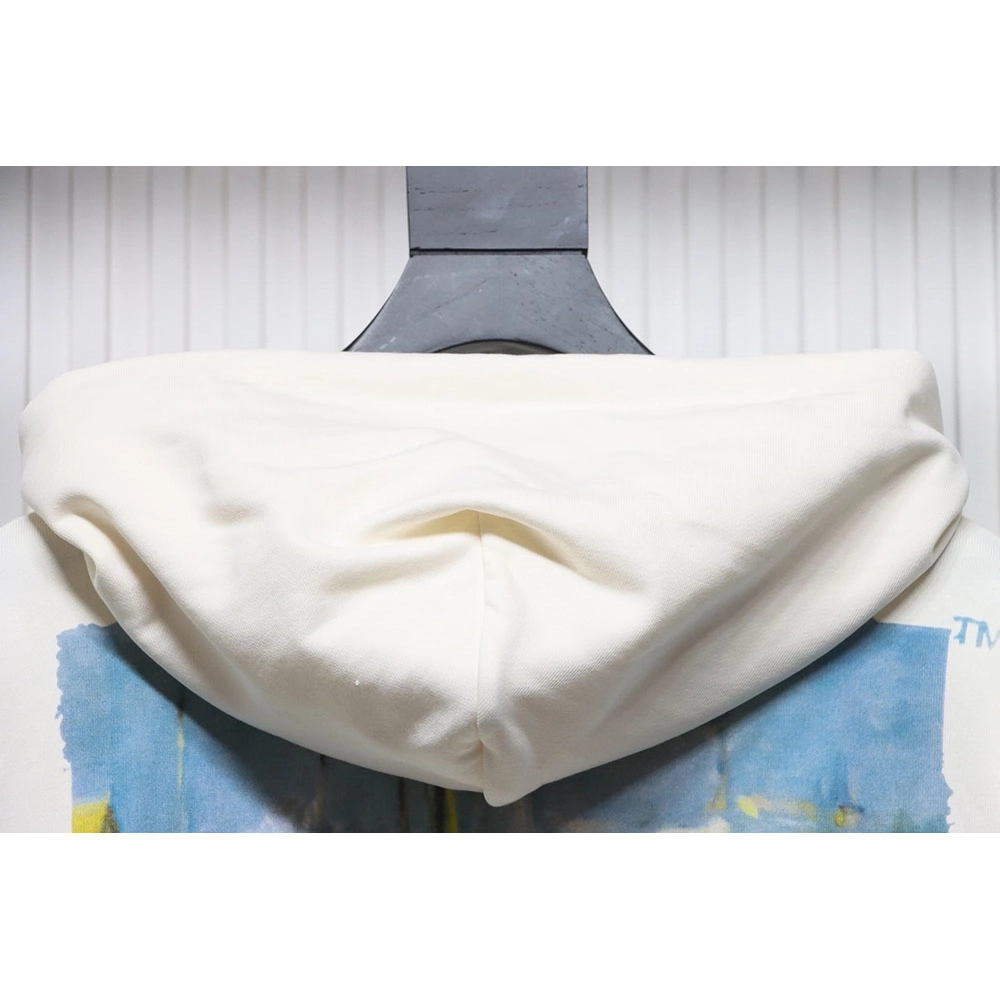 Offwhite painting print zipup hoodie,Cheap Replica Reps Off White