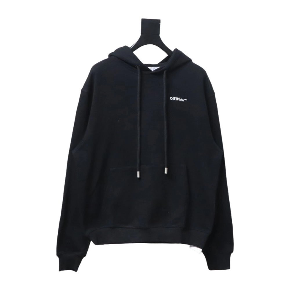 offwhite white embroidered arrows hoodie,Cheap Replica Reps Off White