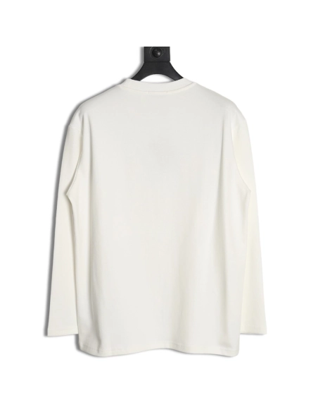 Prada metal triangle logo embossed long sleeves,Cheap Replica Reps Prada