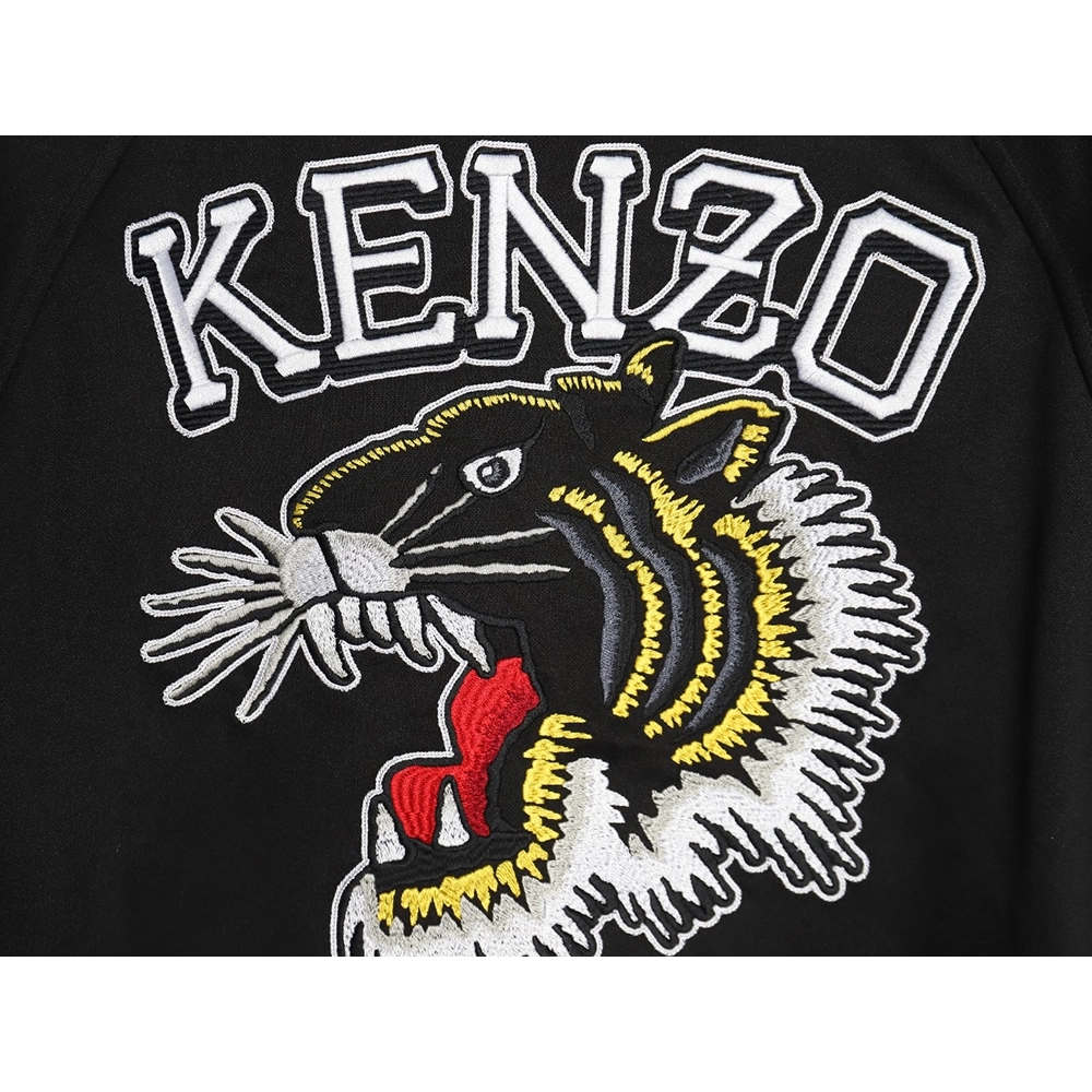 Kenzo tiger head embroidered jacket with back,Cheap Replica Reps Kenzo