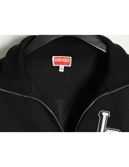 Kenzo tiger head embroidered jacket with back,Cheap Replica Reps Kenzo