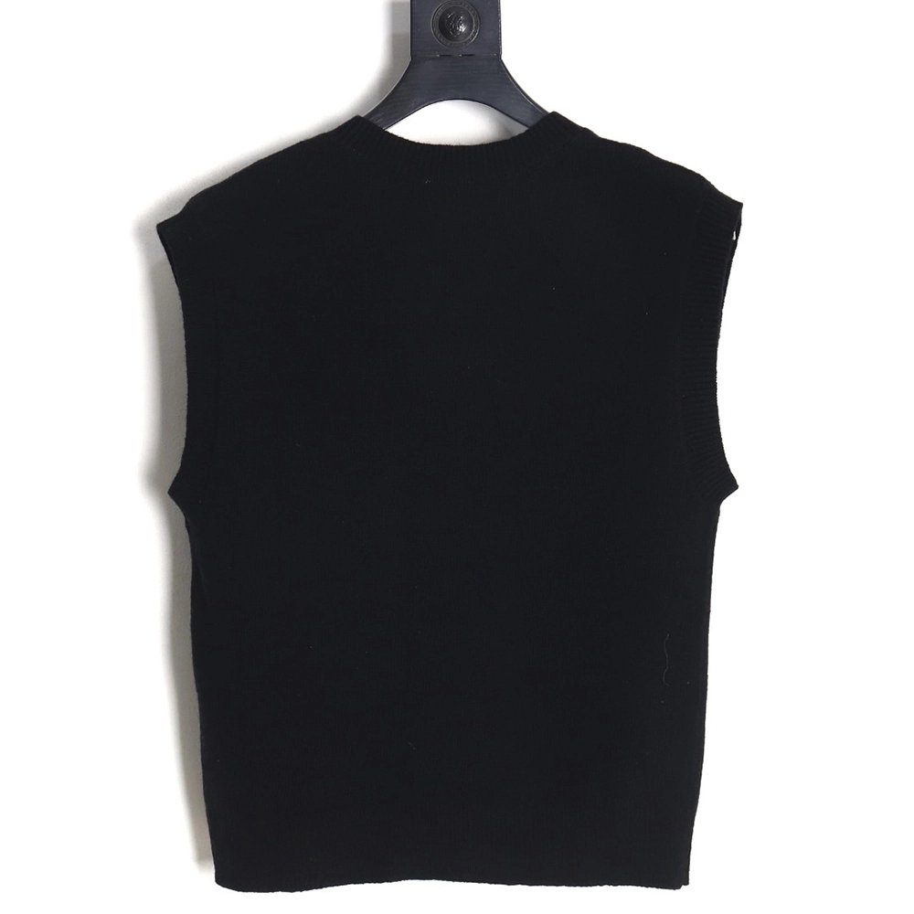 Kenzo BOKE Begonia flower pullover knitted sweater vest TSK1,Cheap Replica Reps Kenzo