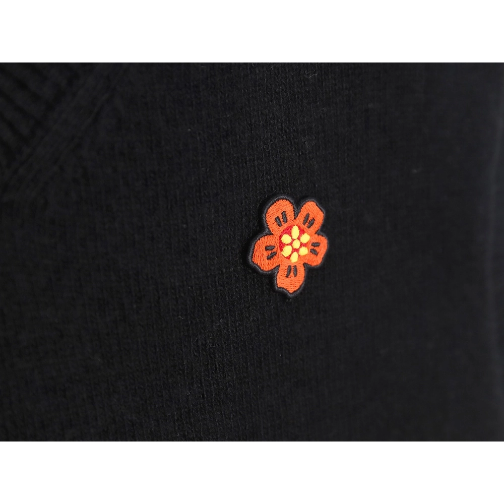 Kenzo BOKE Begonia flower pullover knitted sweater vest TSK1,Cheap Replica Reps Kenzo