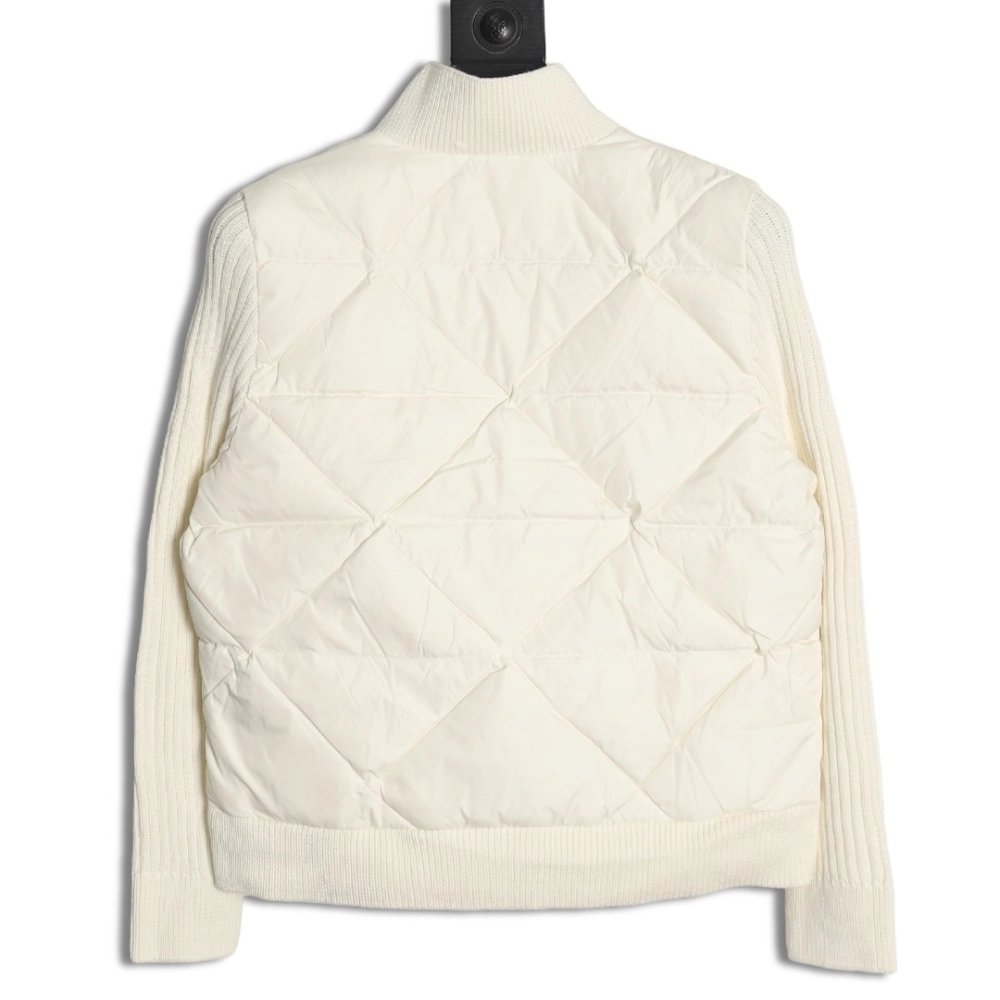 Prada diamond down patchwork jacket,Cheap Replica Reps Prada