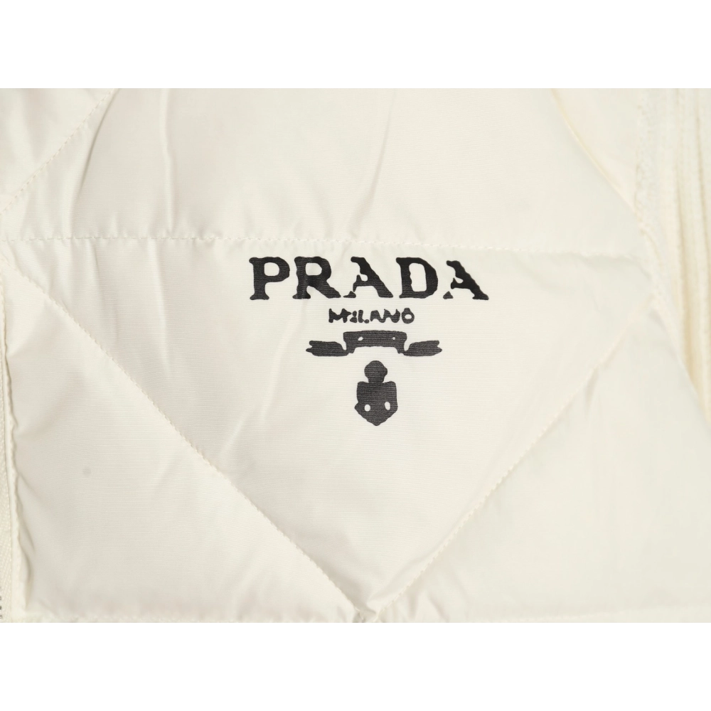Prada diamond down patchwork jacket,Cheap Replica Reps Prada