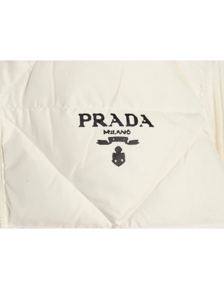 Prada diamond down patchwork jacket,Cheap Replica Reps Prada