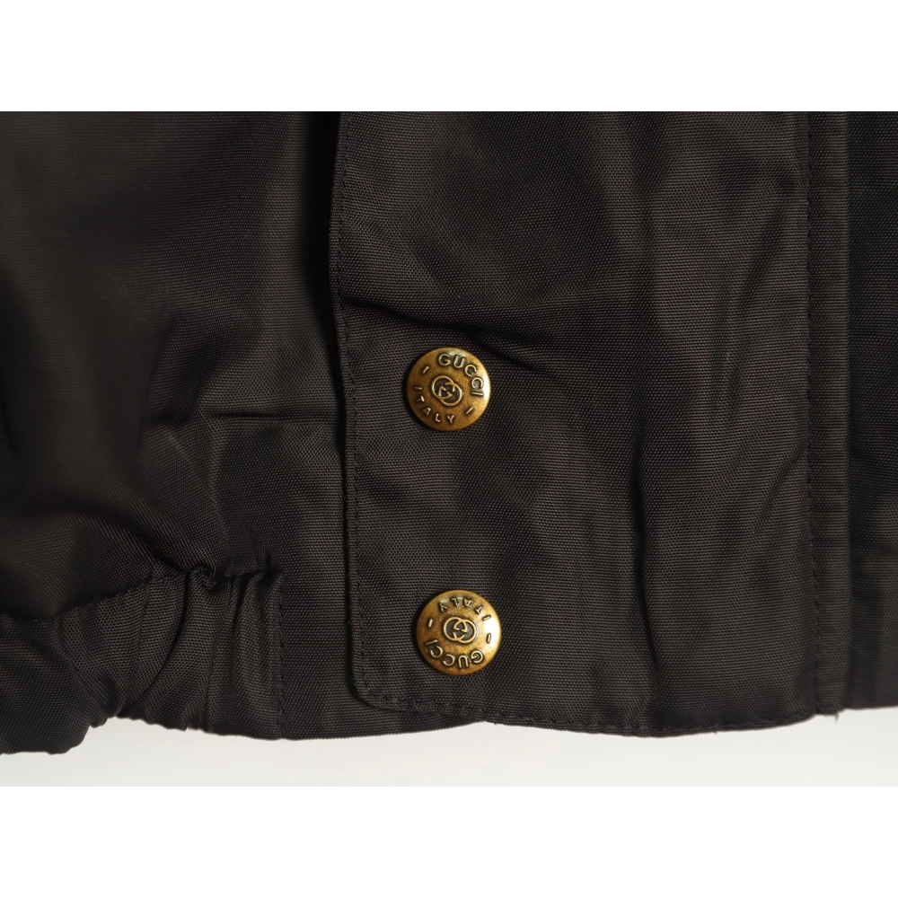 Gucci Web Double G allover print reversible jacket,Cheap Replica Reps Gucci