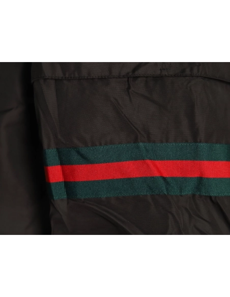 Gucci Web Double G allover print reversible jacket,Cheap Replica Reps Gucci