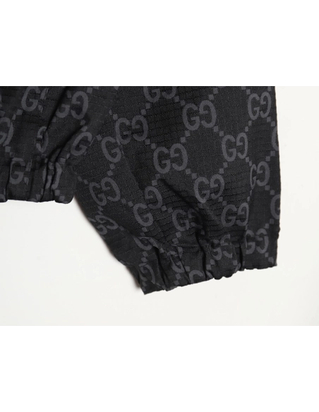 Gucci doublesided oldfashioned Indonesian dragon check jacket,Cheap Replica Reps Gucci
