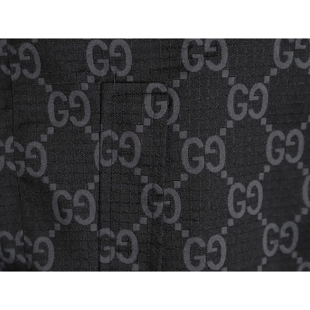 Gucci doublesided oldfashioned Indonesian dragon check jacket,Cheap Replica Reps Gucci