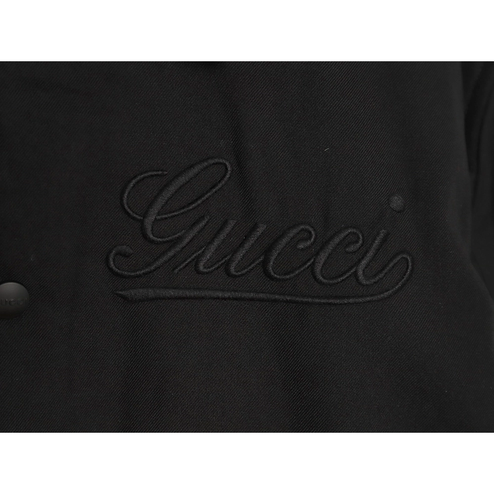 Gucci striped collar detachable collar jacket,Cheap Replica Reps Gucci