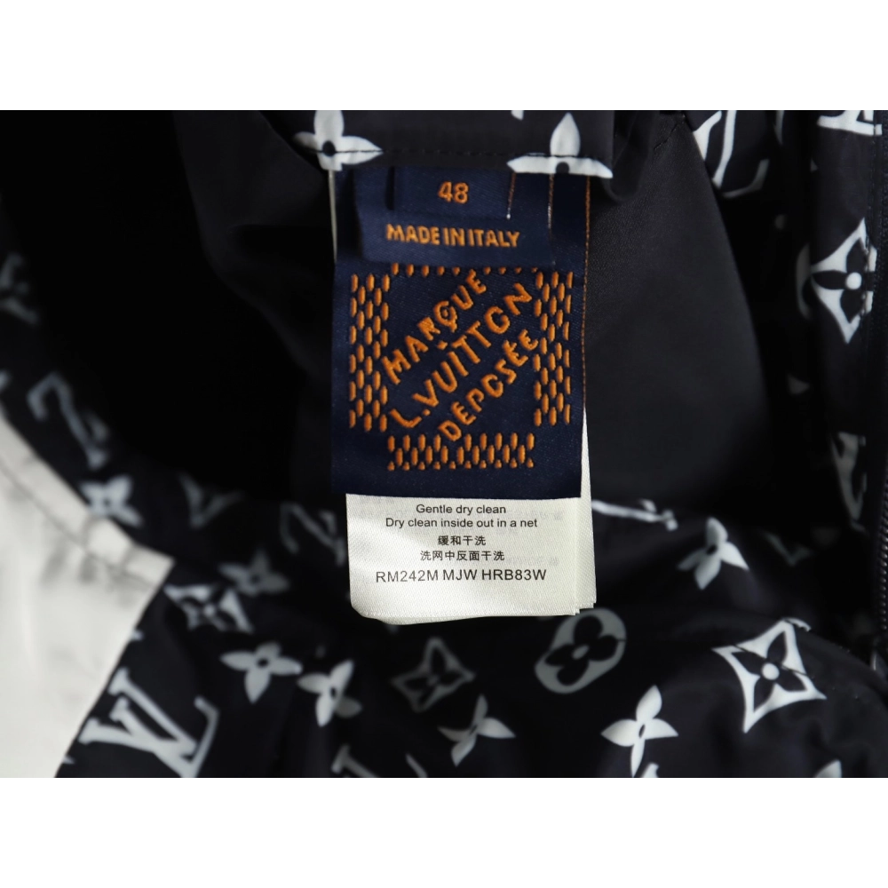 Louis Vuitton Rope Embroidery Monogram Jacket TSK1,Cheap Replica Reps Louis Vuitton