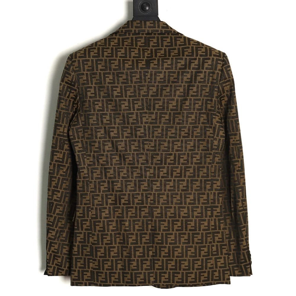 Fendi all over print FF suit jacket 4652,Cheap Replica Reps Fendi