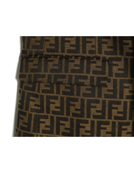 Fendi all over print FF suit jacket 4652,Cheap Replica Reps Fendi