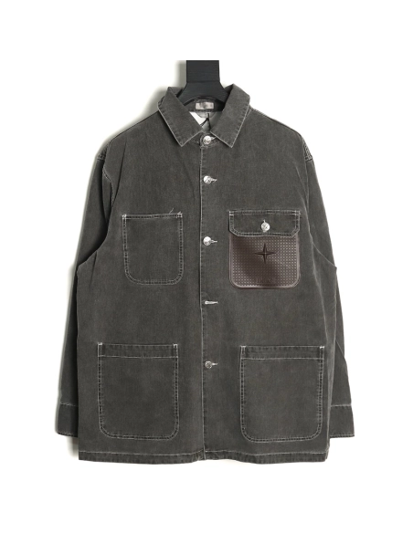 Dior x Stone Island cobranded pocket jacket TSK1,Cheap Replica Reps Dior