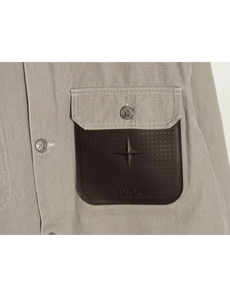 Dior x Stone Island cobranded pocket jacket,Cheap Replica Reps Dior
