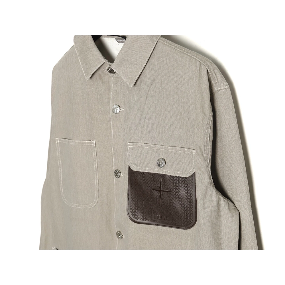 Dior x Stone Island cobranded pocket jacket,Cheap Replica Reps Dior