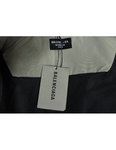 Balenciaga patchwork contrast color jacket,Cheap Replica Reps Balenciaga