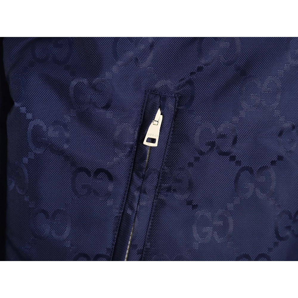 Gucci allover double G jacquard reversible quilted jacket,Cheap Replica Reps Gucci