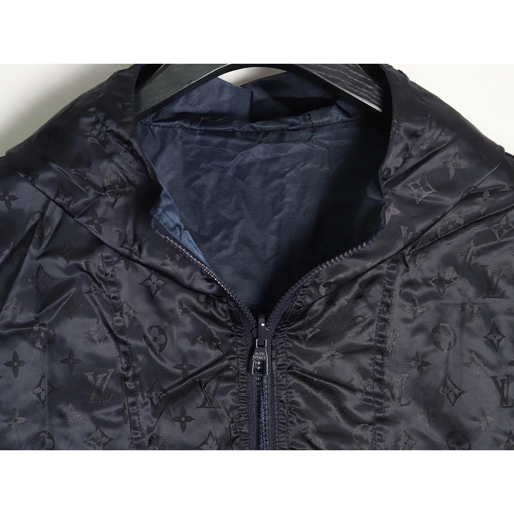 Louis Vuitton Doublesided Jacket with Jacquard Pattern TSK1,Cheap Replica Reps Louis Vuitton