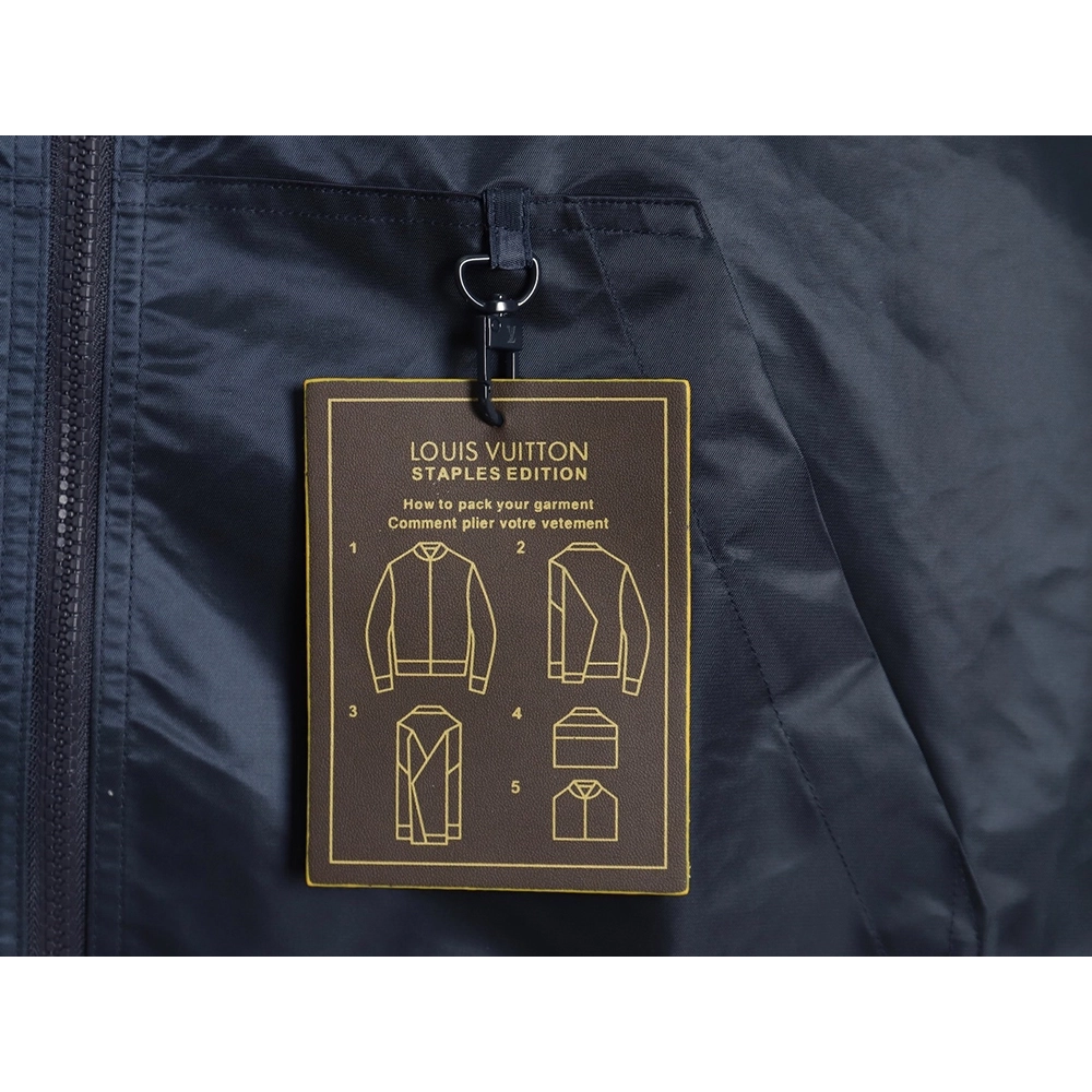 Louis Vuitton Doublesided Jacket with Jacquard Pattern TSK1,Cheap Replica Reps Louis Vuitton