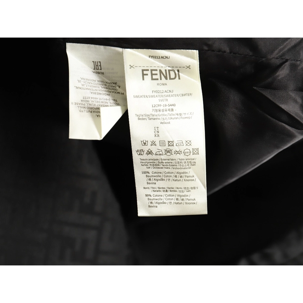 Fendi FF print longsleeved shirt jacket TSK1,Cheap Replica Reps Fendi