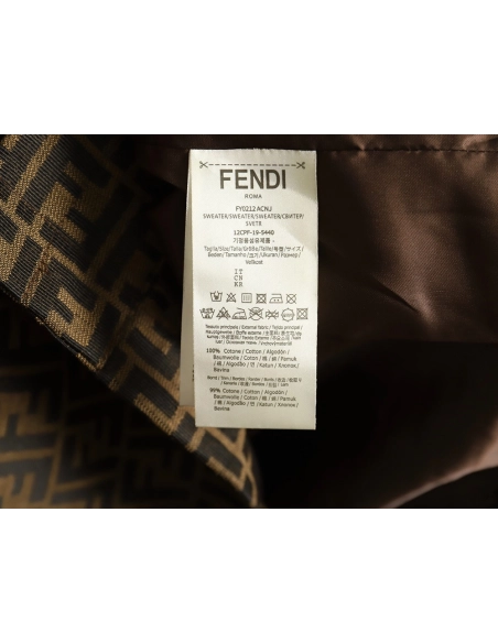 Fendi FF print longsleeved shirt jacket,Cheap Replica Reps Fendi