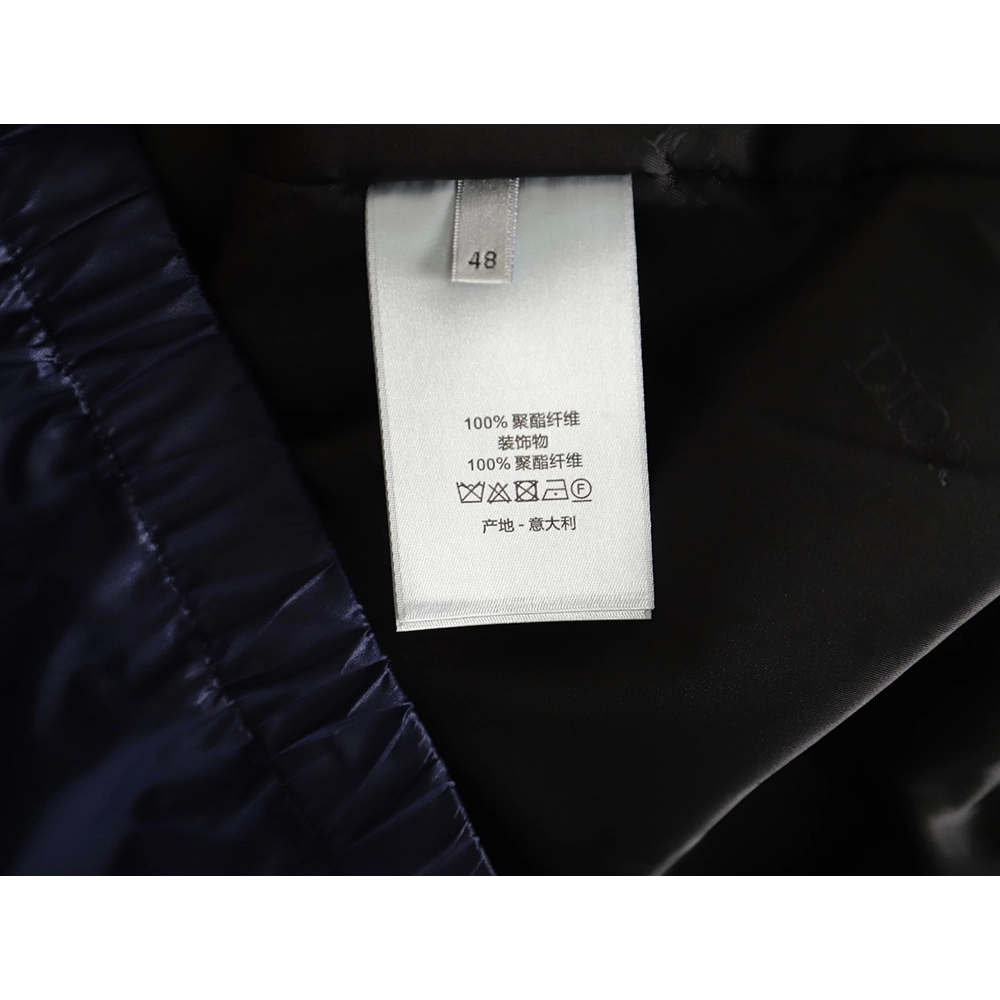 Dior Sleeve Badge Jacquard Silk Hooded Jacket,Cheap Replica Reps Dior