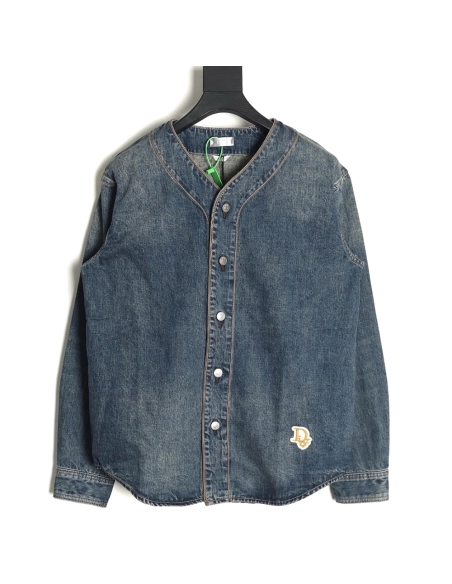 Dior Denim Baseball Jacket,Cheap Replica Reps Dior