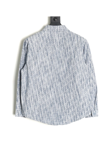 Dior classic all over print monogram denim shirt jacket 3841,Cheap Replica Reps Dior