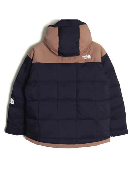 The North Face colorblock print zipup hooded down jacket TSK1,Cheap Replica Reps The North Face