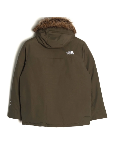 The North Face Logo Embroidered Hooded Fur Collar Down Jacket TSK1,Cheap Replica Reps The North Face