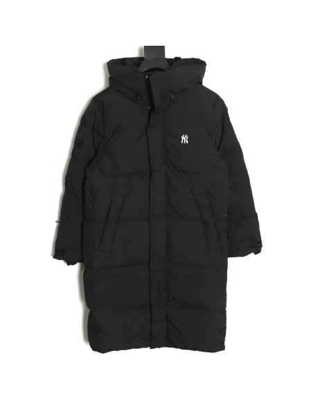 MLB small logo embroidered long thick down jacket TSK1,Cheap Replica Reps MLB