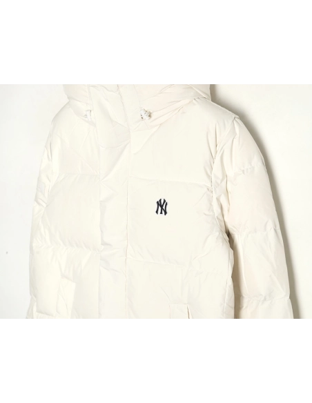 MLB small logo embroidered long thick down jacket,Cheap Replica Reps MLB