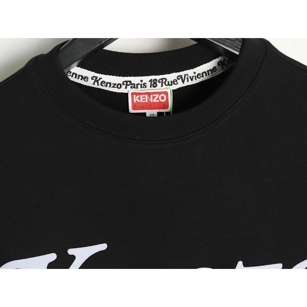 Kenzo x VERDY flocked letter LOGO round neck sweatshirt SXXL,Cheap Replica Reps Kenzo