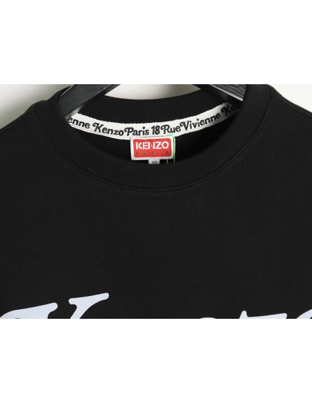 Kenzo x VERDY flocked letter LOGO round neck sweatshirt SXXL,Cheap Replica Reps Kenzo