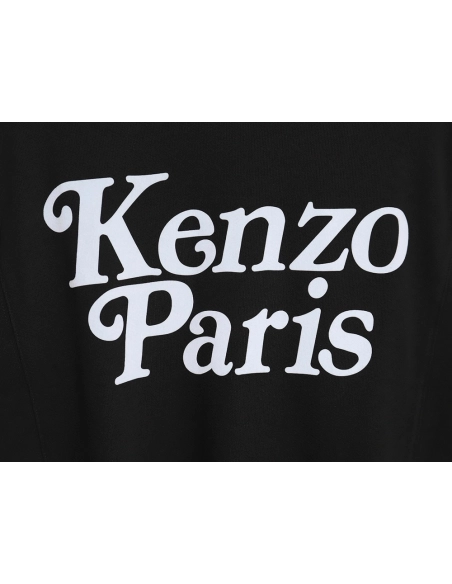 Kenzo x VERDY flocked letter LOGO round neck sweatshirt SXXL,Cheap Replica Reps Kenzo