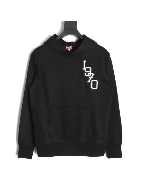 Kenzo Tiger Head Embroidered Hoodie,Cheap Replica Reps Kenzo