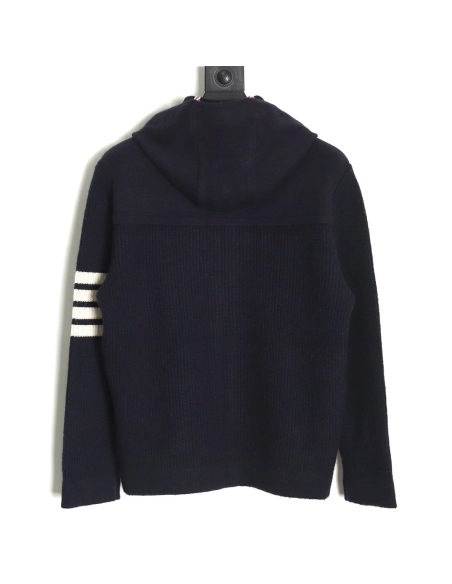 Thom Browne duffle coat with hood TSK1,Cheap Replica Reps Thom Browne