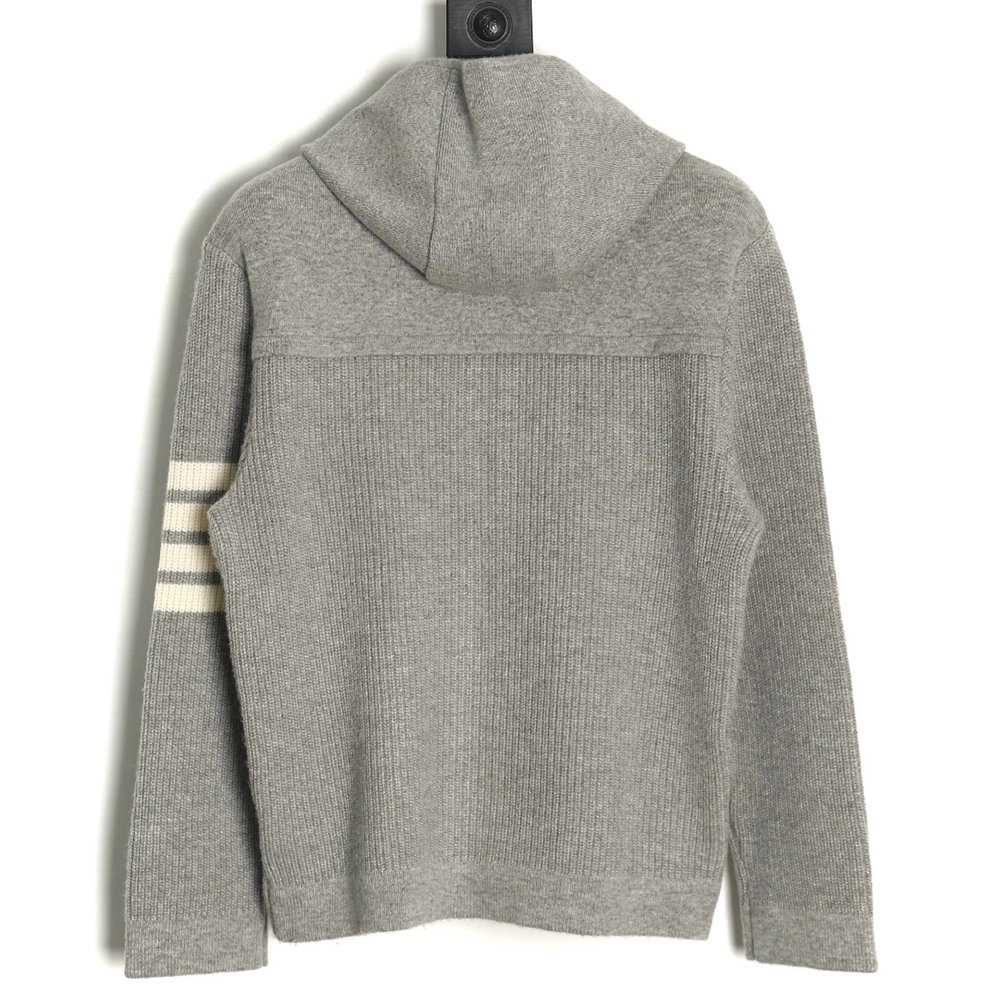 Thom Browne duffle coat with hood,Cheap Replica Reps Thom Browne