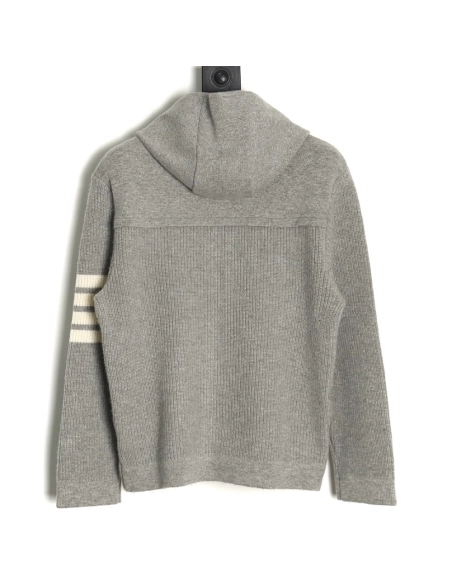 Thom Browne duffle coat with hood,Cheap Replica Reps Thom Browne