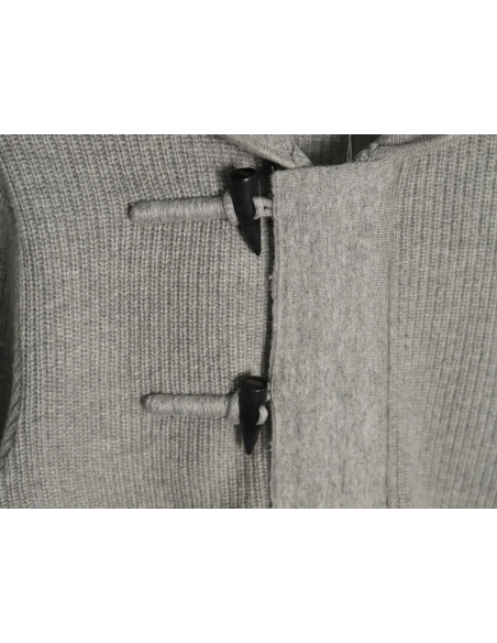 Thom Browne duffle coat with hood,Cheap Replica Reps Thom Browne