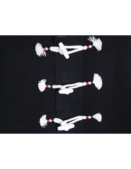 Thom Browne duffle coat with hood TSK1,Cheap Replica Reps Thom Browne