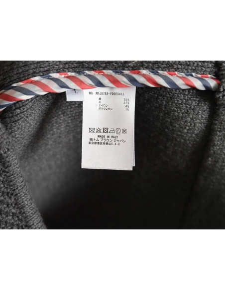 Thom Browne duffle coat with hood,Cheap Replica Reps Thom Browne