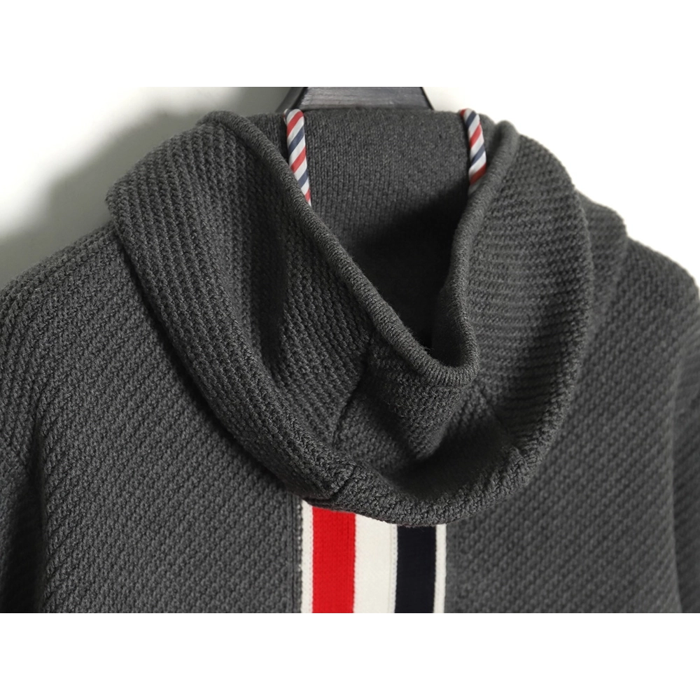 Thom Browne duffle coat with hood,Cheap Replica Reps Thom Browne