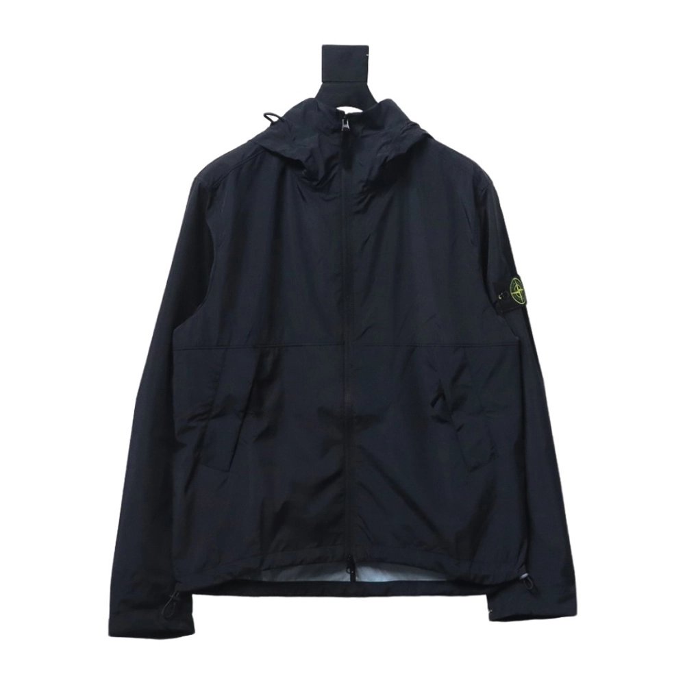 Stone Island arm island logo 3Ltc hooded jacket,Cheap Replica Reps Stone Island